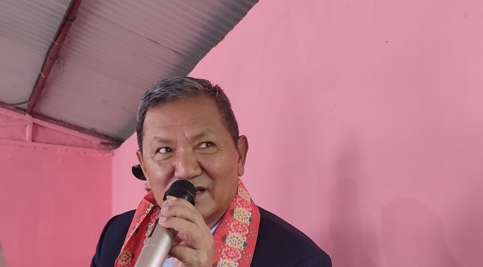 सञ्चारमन्त्रीद्वारा मानवसेवा आश्रम भवनको निरीक्षण