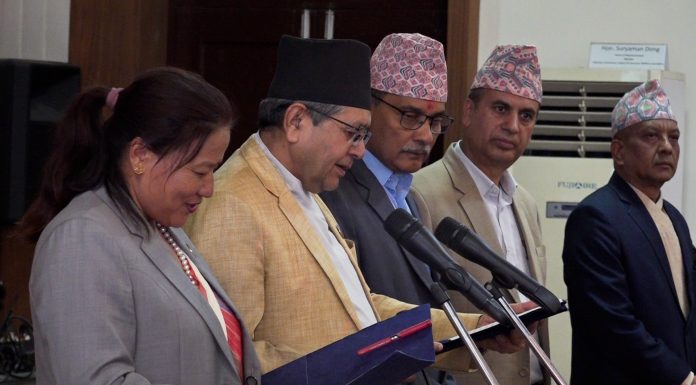 कृषि समितिकी नवनिर्वाचित सभापति थापाले लिइन सपथ ग्रहण