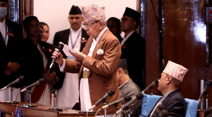 अविरल वर्षाका कारण भएको क्षतिबारे सरकारको ध्यानाकर्षण