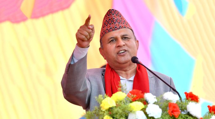 मुलुकको विकासका लागि दुई ठूला पार्टी मिल्नुको विकल्प छैनः महासचिव पोखरेल