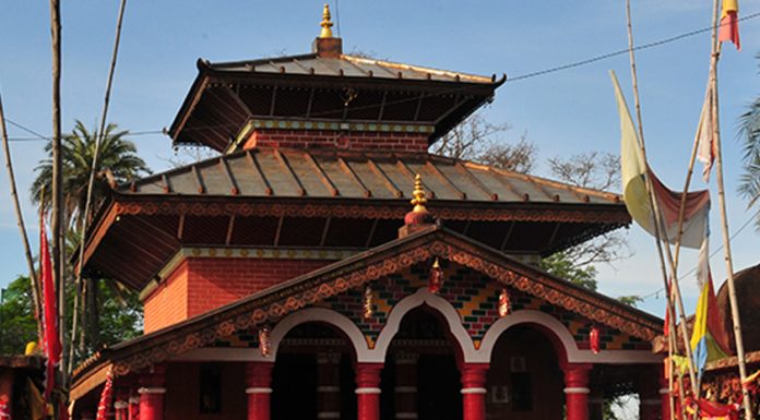 प्रसिद्ध त्रिपुरासुन्दरी मन्दिरमा ‘अषाढी जात’