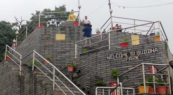 बारपाकमा पर्यटक भुलाउने प्रमुख गन्तव्य बन्दै ‘बुद्ध पार्क’