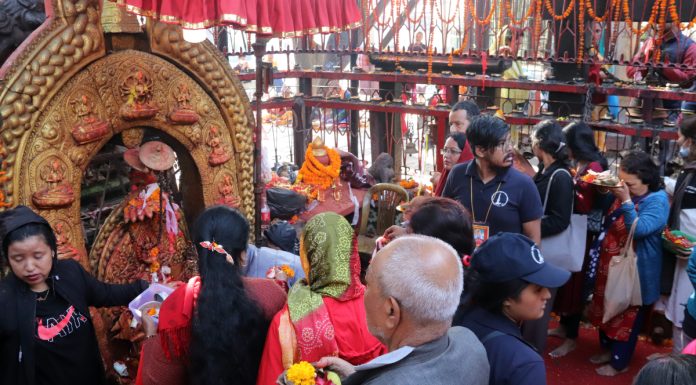 भद्रकाली मन्दिर परिसर पुनःनिर्माण सुरु