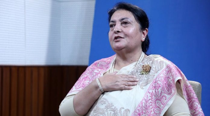 भानुभक्तद्वारा भाषा र साहित्यका माध्यमबाट राष्ट्रिय एकता प्रवर्द्धन : पूर्वराष्ट्रपति भण्डारी