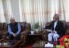 वनमन्त्री शाहीसँग भारतीय राजदूतको शिष्टचार भेट