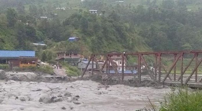 ४१ पुल बाढीमा बगे, १० करोड बढीको क्षति