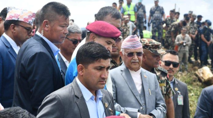 प्रधानमन्त्रीद्वारा विमान दुर्घटनाप्रति दुःख व्यक्त