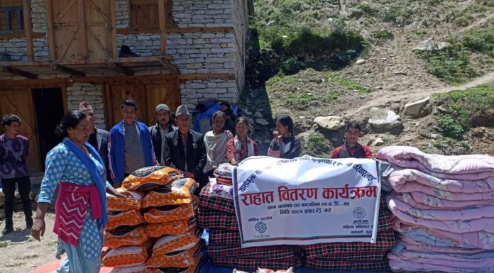 यार्सा खोज्नेक्रममा ज्यान गुमाएकाहरूका आश्रितलाई सहयोग