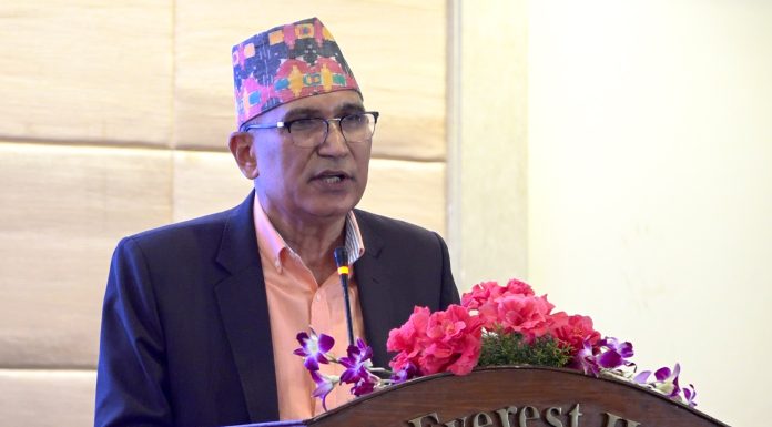 नीजि क्षेत्रलाई कमजोर बनाएर अर्थतन्त्रका चुनौतिहरु समाधान गर्न सकिँदैन् ः अर्थमन्त्री