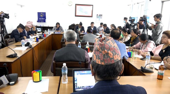 ६ वटा संसदीय समितिका बैठक बस्दै