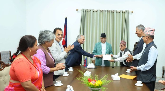 प्रधानमन्त्री ओलीलाई डा.भट्टराईको १९ बुँदे मागपत्र