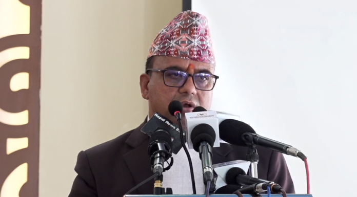 जलवायु परिवर्तनको असरबाट सांस्कृतिक सम्पदाहरुलाई जोगाऔं ः मन्त्री पाण्डे