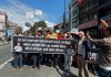 पोखरामा रास्वपाको आन्दोलन जारी