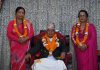 राष्ट्रपति पौडेलले बहिनीहरुबाट लगाए भाइटीका
