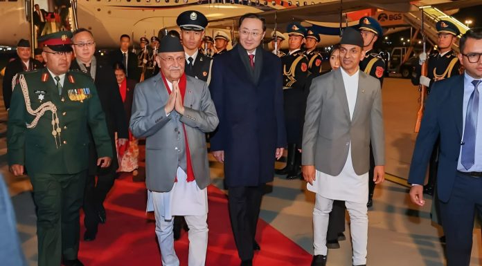 प्रधानमन्त्री ओली र चिनियाँ उच्च नेतृत्वबीच आज द्विपक्षीय भेटवार्ता