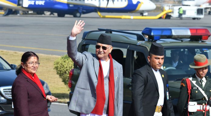 प्रधानमन्त्री ओली चीन प्रस्थान, यस्तो छ भ्रमण तालिका