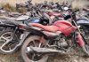 १६ वटा मोटरसाइकल गौर भन्सारमा बुझाइयो