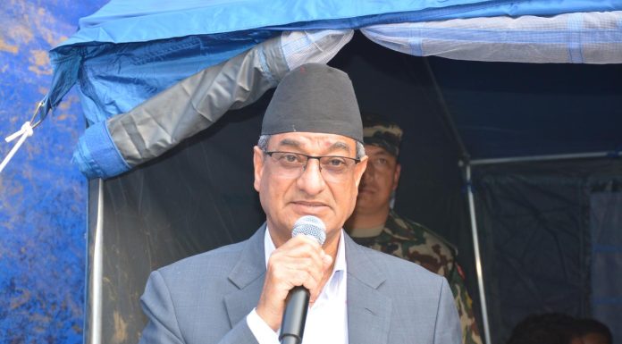 भूकम्पका विरुद्ध राजनीति नगरौं ः गृहमन्त्री लेखक