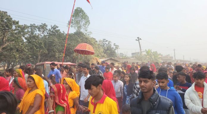 मिथिला माध्यमिकी परिक्रमा आज भारतको करुणा पुग्दै