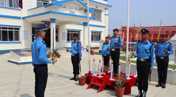 जिल्ला प्रहरी कार्यालय रौतहटको नवनिर्मित भवन तथा अन्य भौतिक संरचनाहरूको उद्घाटन ||