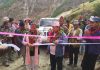 छाँयानाथको माथि बालै गाउँमा पहिलोपटक गाडी पुग्दा स्थानीय हर्षित, नाचगान र देउडासहित स्वागत