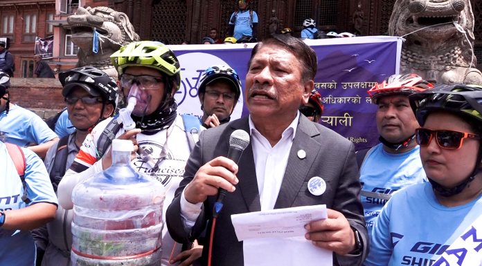 साइकल लेन निर्माण गर्ने सन्दर्भमा सरकार सकारात्मक छ ः मन्त्री सिंह ||