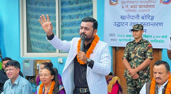 काठमाडौँ उपत्यकामा २४ सै घण्टा स्वच्छ र सुरक्षित खानेपानी आउने