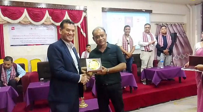 हेटौंडामा अन्तर्राष्ट्रिय वित्तीय रिपोर्टिङ मानक सम्बन्धी प्रशिक्षण