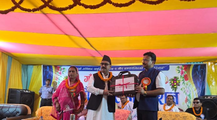 गौर नगरपालिकाको १६ औ नगर अधिबेशन सोमबार भव्य रुपमा सम्पन्न